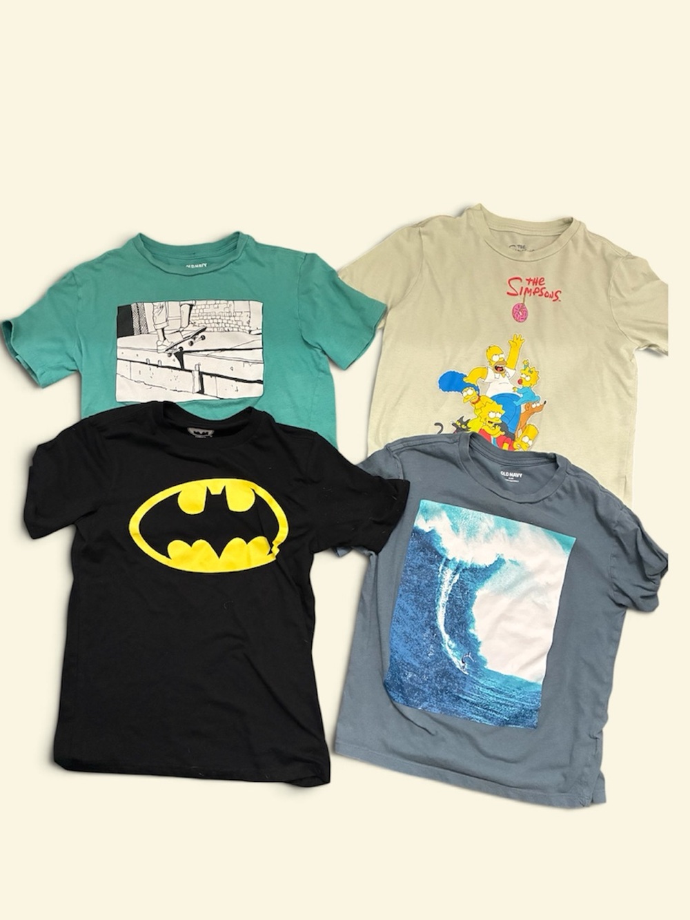 Old Navy Kids Graphic T-Shirt Lot of 4